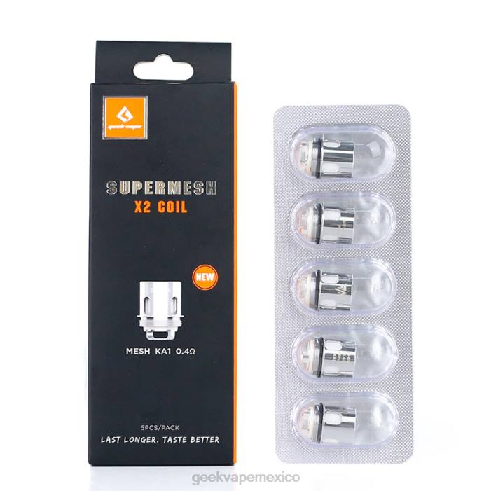 GeekVape bobinas super mesh x1/x2 (nueva versión) 0,4 ohmios RLVN17 Geek Vape Shop