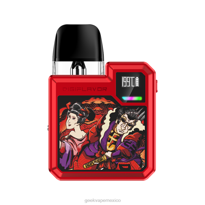 GeekVape kit digiflavor digi-q 1000mah samurái rojo RLVN77 Geek Vape Shop